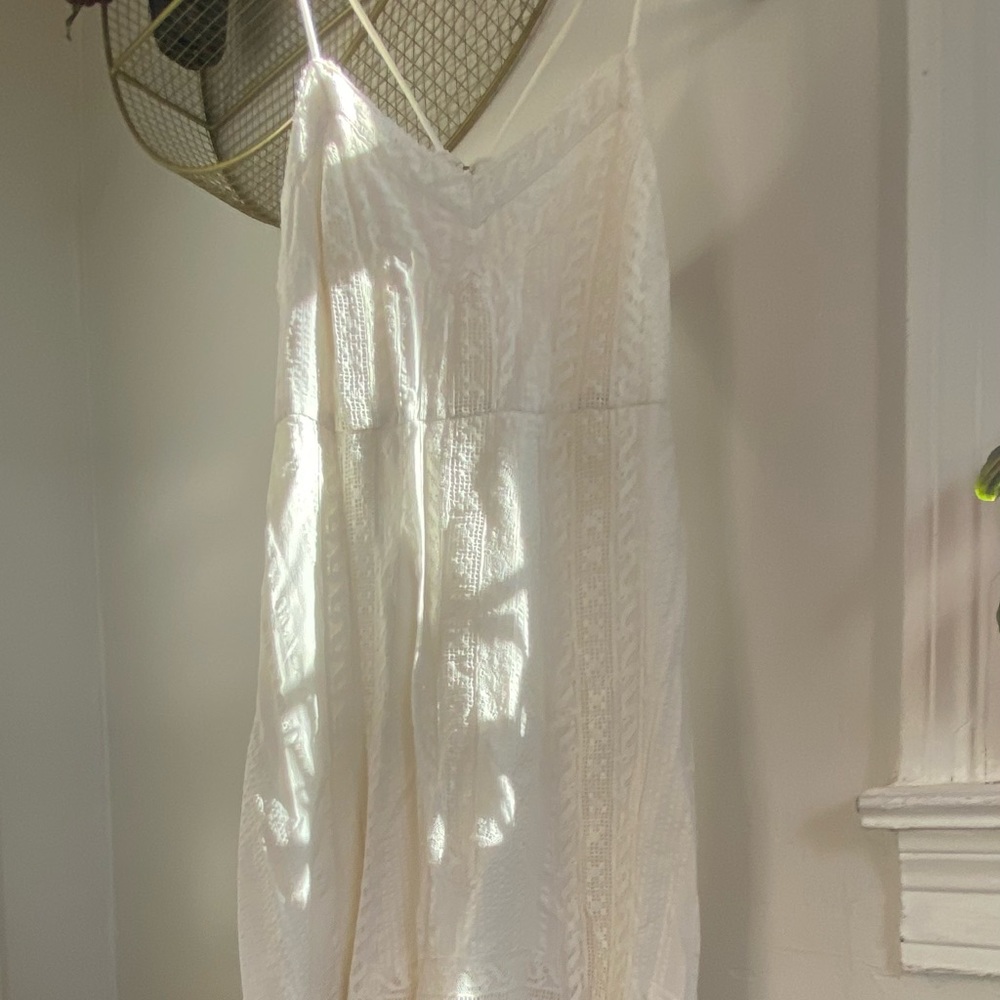 LoveShackFancy 100% cotton lace maxi dress